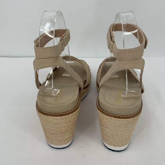 Cole Haan CloudFeel Wedge Espadrille sandal shoe platform ankle strap new 7 - Picture 5 of 6